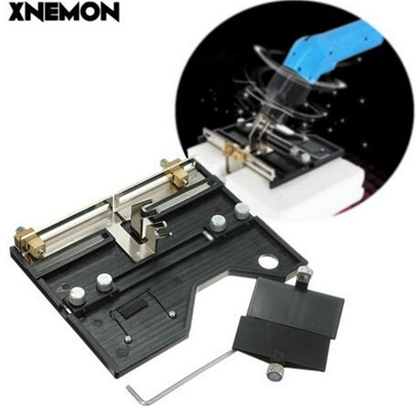 XNEMON Large Groove Electric Hot Knife Foam Cutter Heat Wire Grooving Cutting Tool 10-160MM, Adjustable Size Foam Cutting Board