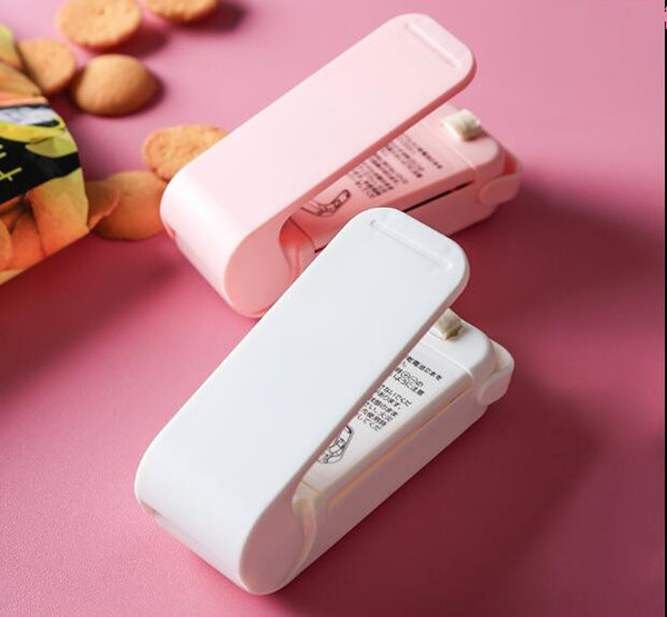 Mini portable sealing machine, hand pressure type electric heat sealing device, dormitory household snacks plastic sealing machine