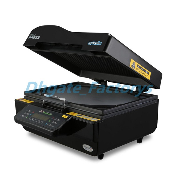 Fast Shipping 3D Vacuum Sublimation Heat Press Transfer Machine Printer Phone Case/Plate/Mug Black