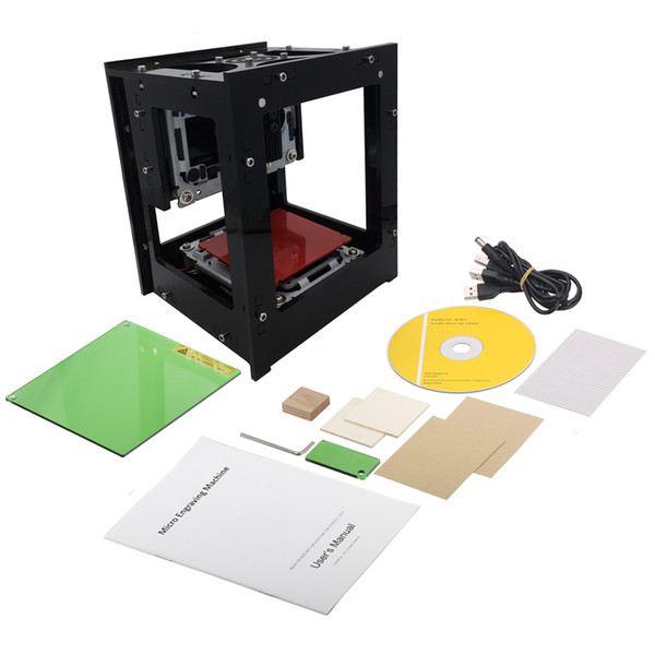 Mini 1500mw USB Laser Engraver Automatic Carver DIY Print Engraving Carving Machine with Protective Panel