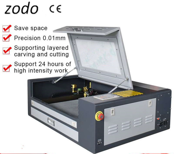 factory price wood acrylic PVC glass sheet 4060 Ruida 60w laser engraving machine