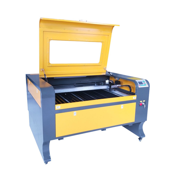 Reci 100w W2 tube 1080 Laser Engraver 1000*800 mm Ruida 6442S Laser Engraving Cutting Water Chiller CW3000 No Tax For Russian