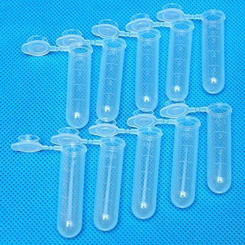 Wholesale 5ml Plastic Vial Tube Centrifuge Tubes for Sample Storage Container Fragrance Beads Liquid Lab Supplies Sample Container