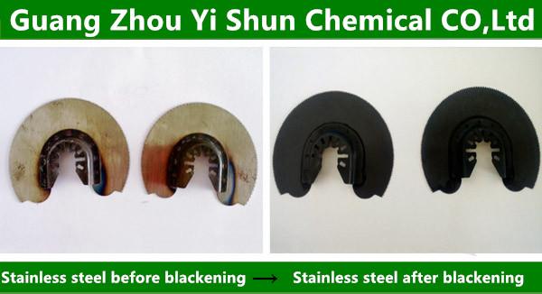 Bright black high temperature steel blackening agent/Blackening agent for metal parts/steel rust-proof blackening agent/ steel