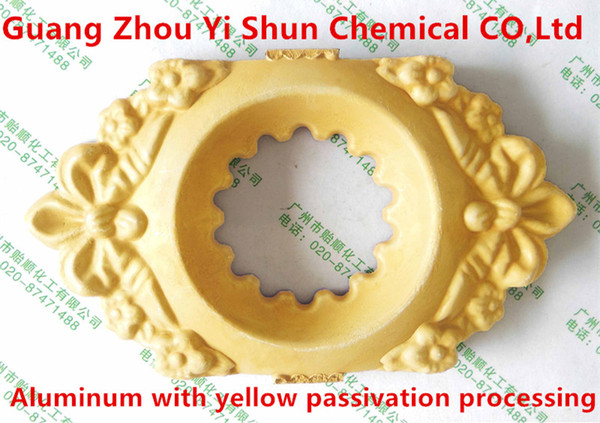 Aluminum imitate golden yellow colorant/ aluminum golden yellow colorant/aluminum passivation solution/metal staining passivation fluid