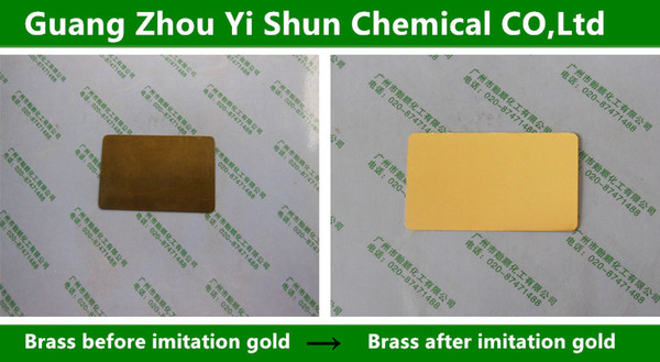 brass imitation gold agent/Brass parts imitation gold liquid/Brass products imitate golden water/Brass imitation gold treatment solution/