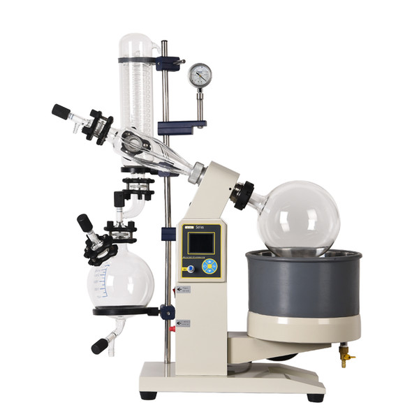 ZZKD New 5L Lab Rotary Evaporator Glass Motor Lift Rotary Evaporation Apparatus With Digital Water Oil Heat Bath