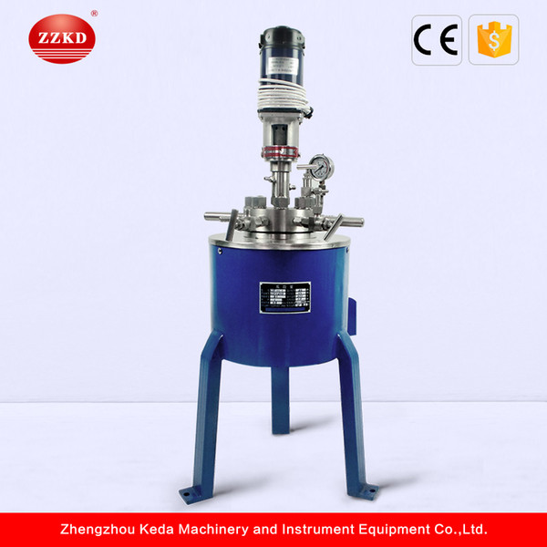 ZZKD Laboratory Supplies Stainless Steel High Pressure Reactor Autoclave Vessel CJF 0.05L-10L High Pressure Reactor System Free logistics