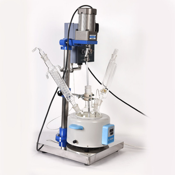 ZZKD F-3L Glass Reactor for a Variety Of Process Operations Dissolution and Physicochemical reaction Stainless-steel Lab Instrument