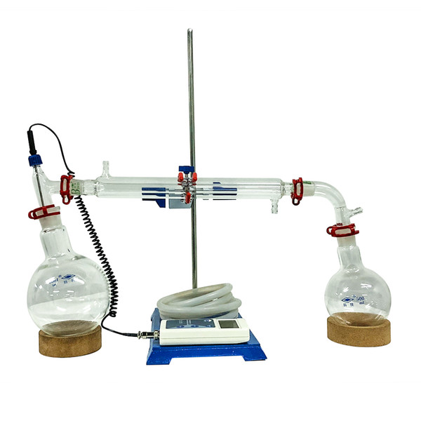 ZZKD New North America Hot seller Purification Equipment Top 1L Easy Short Range Distillation Contains Smart Thermometer