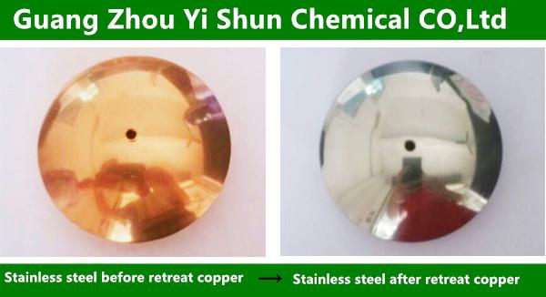 Copper chrome nickel removal agent special aluminum, PC, PMMA (acrylic), PET, circuit boards, plastic and other products of metal coating