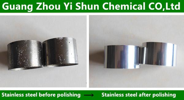 Metal surface treatment agent chemical solution/liquid stainless steel chemical polishing agent can reached mirror effect