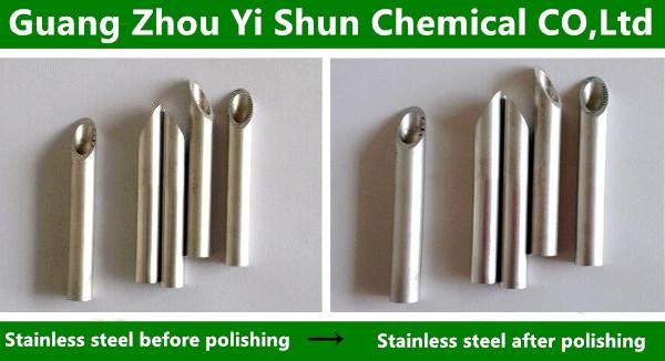 Metal surface treatment agent chemical solution/liquid dedicated to a variety of stainless steel wipe polishing paste