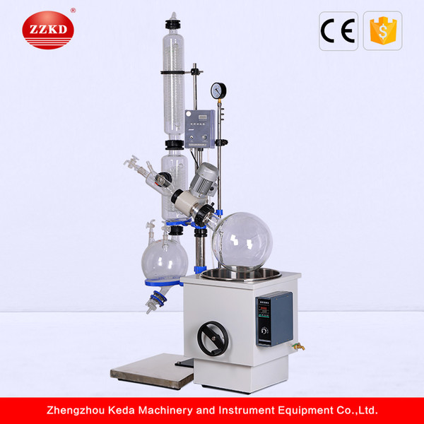 Lab Medical Rotary Evaporator Explosion-proof RE2002 Rotating Evaporator with Bath Lift Can Add of Electric Circulating Water Vacuum Pump