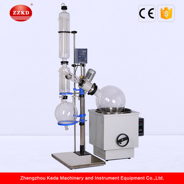 Lab Medical Rotary Evaporator Explosion-proof RE5002 Rotating Evaporator with Bath Lift Can Add of Electric Circulating Water Vacuum Pump