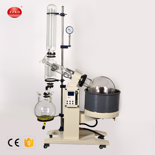 ZZKD New 20L Lab EX Rotovap Rotary Evaporator/Evaporation Apparatus for Efficient Gentle Removal of Solvents (110V)