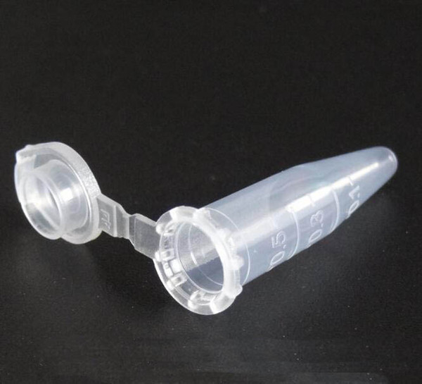 0.5ml laboratory Experiment Testing centrifuge tube plastic material EP Tube With Cover 1000pcs free shipping