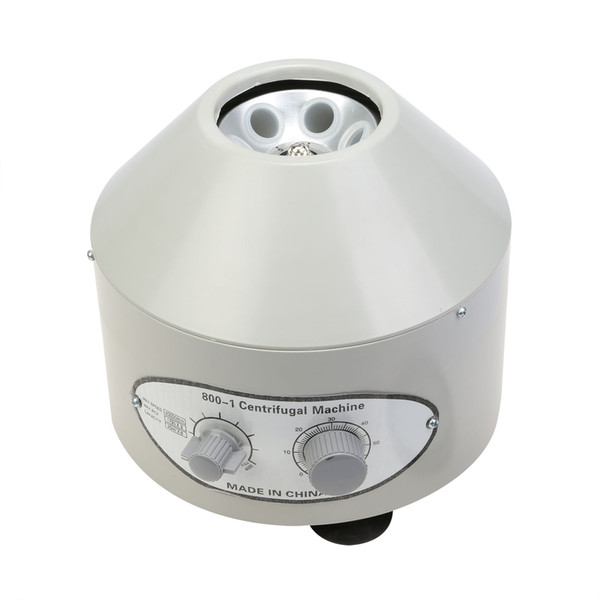 Making -Latest Model Desktop Electric Centrifuge Lab (Timer 0 -60min )0 -4000 Rpm Cap :20ml *6 (800 -1 )Electric Centrifuge Machine