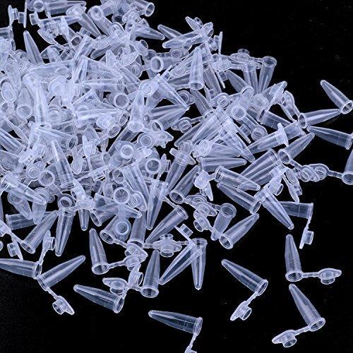 0.2ML Conical centrifuge tube EP Tubes Plastic PCR Tubes with flat cover 1000 pieces/ set