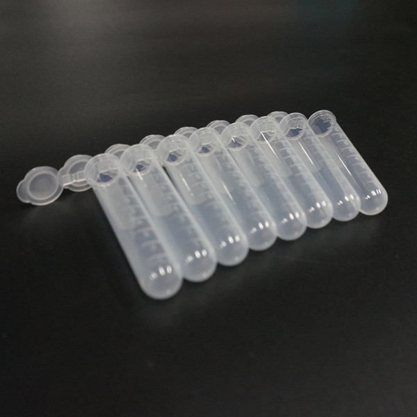 10ml Centrifuge Tube Plastic EP Test Tubes Round Bottom Vials Lab Supplies Sample Container Free Shipping