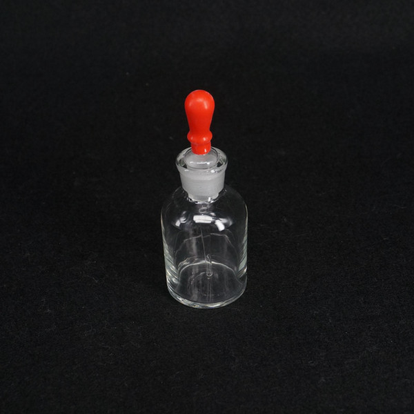 Wholesale- 60ML Clear Glass Dropping Bottle Pipette With Ground Stopper and Dropper