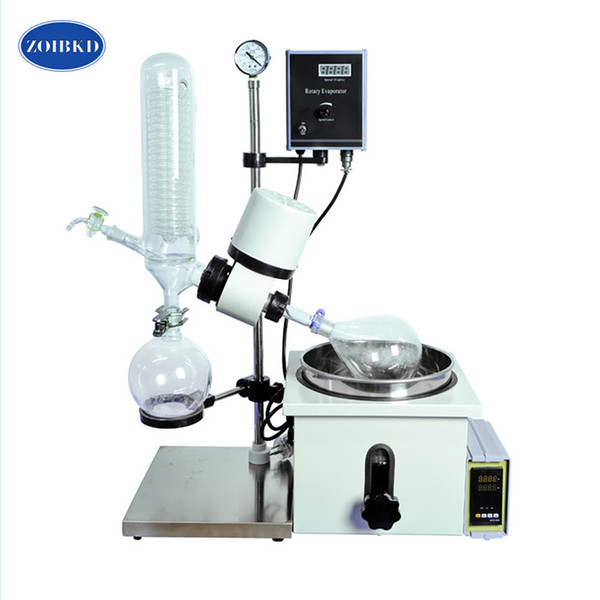 ZOIBKD New 2L Rotary Evaporator Lab Rotovap Evaporation Apparatus for Efficient Removal of Solvents 110V/220V