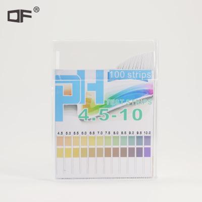 100pcs Ph Test Strips Litmus Paper Ph4 .5 -10 Alkaline Acid Test Paper For Water Saliva Urine Testing Ph Test Meter Freeshipping