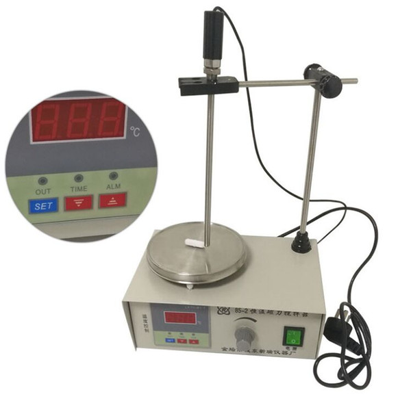 New 110v-220v Magnetic Stirrer with heating plate 85-2 hotplate mixer