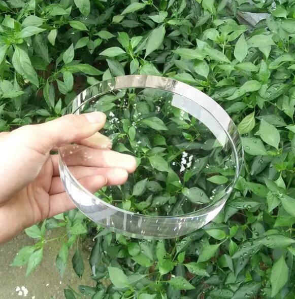 Clear silica quartz plate OD50*T40mm