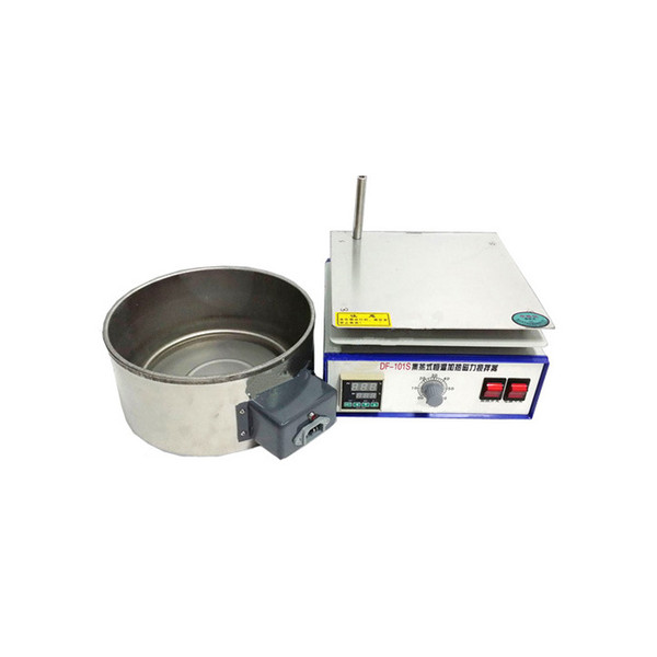 Magnetic Stirrer Laboratory Digital Constant Temperature Oil Bath Stirring Instrument Industrial Magnet Lab Stirrer Mixer DF-101SF (split)