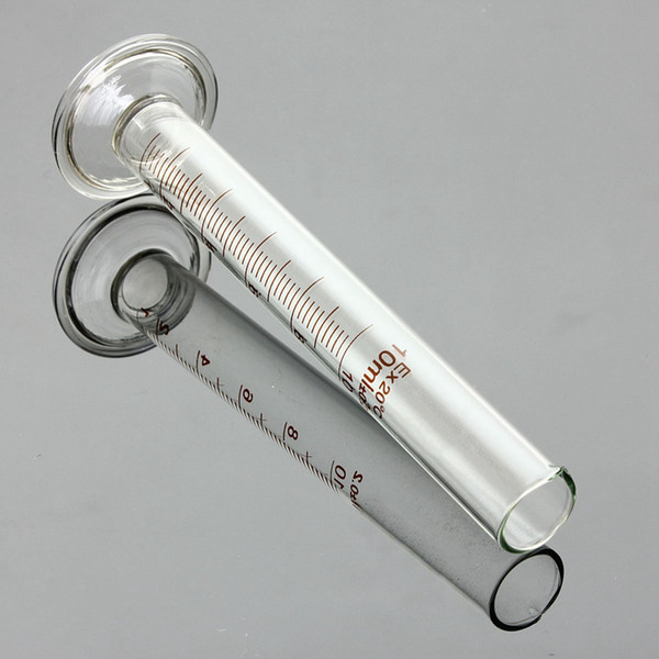 10ml Profession Graduated Laboratory Glass Cylinder Measuring Cylinder Chemistry Lab Spout Measure Chemistry Measure Tool