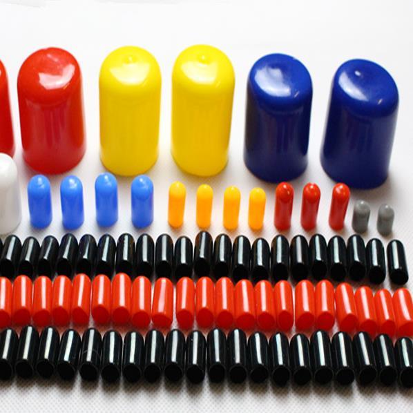 100 Pcs Rubber Caps Smart Cover Plug Sleeve Screw Protector Sealing Cap Inside Diameter from 2 mm to 14mm Black or Red