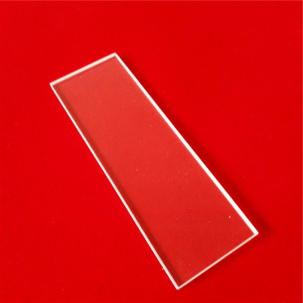 Clear quartz glass plate for sample OD10*1 and 75*25*2mm