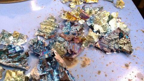 high pure Bismuth Metal, Bismuth ingot, Bismuth 99.99% pure , 2KG net per package. Free Shipping!