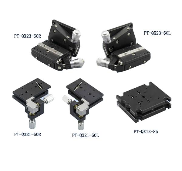 Two-Axis High Load Tilt Platform Precise Manual Tilt Stage PT-QX21-60R/L PT-QX23-60R/L