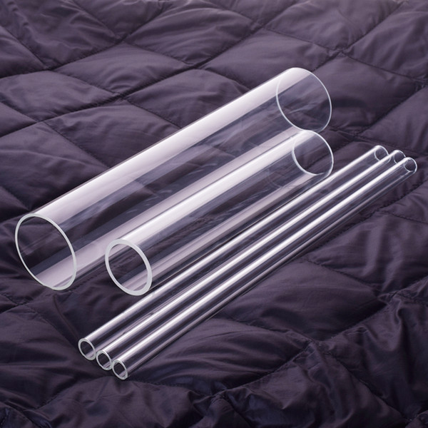 High borosilicate glass tube,Outer diameter 45mm,Thk. 1.8mm/2.5mm/3.5mm,Full length 500mm,High temperature resistant glass tube