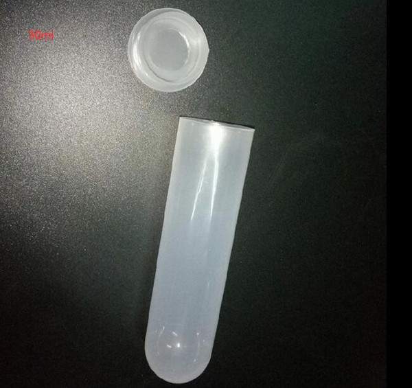 50ml Centrifuge Tube Plastic EP Test Tubes Round Bottom with Press cover Lab Supplies Sample Container 200pcs