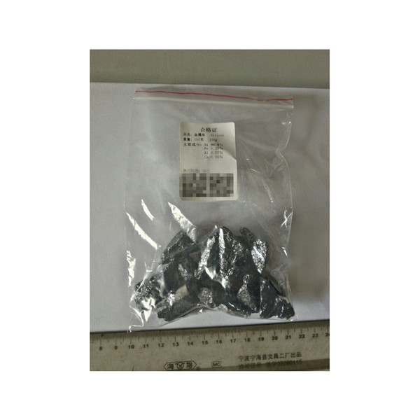 100g 99.4 Pure Polycrystalline Silicon Ingot Chunk