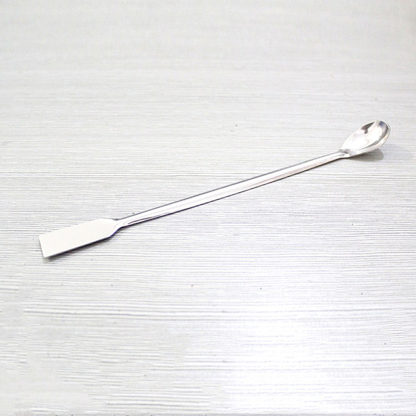 Stainless Steel Spoon 20cm use for Chemistry/Medical/Dental Experiment Medicines in Lab Reagents spatula weigh spoon 10pcs