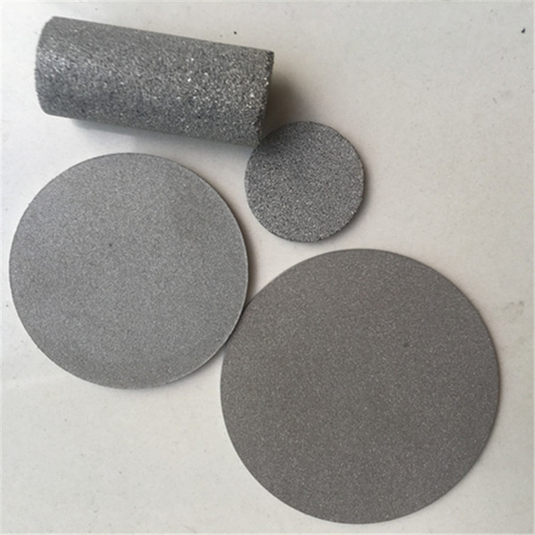 titanium porous sinter metal powder filter for stainless steel filter housing sintered porous disc filter from china