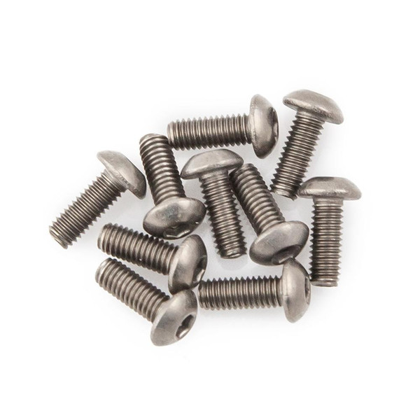 Titanium hex socket pan head screw,7075 aluminum alloy M3 pan head screw din 7982 cross recessed flat head tapping titanium screws