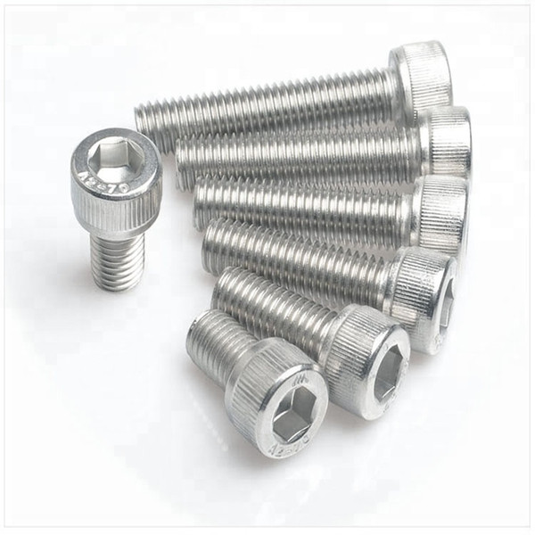 NC turning of non-standard titanium alloy screw and custom machining of titanium alloy machine parts hot sale