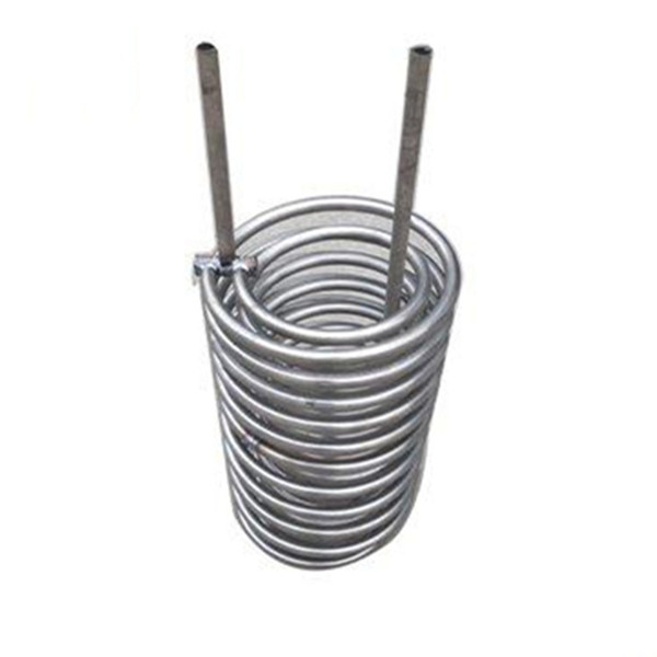 Customizable gr2 titanium coil pipe tubing for heat exchanger High Quality Low Price ASTM B338 Polished Gr2 Threaded Titanium Tube