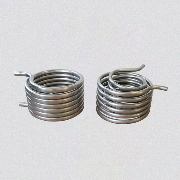 ASTM B338 titanium coil GR2 price per kg Gr1 Titanium bending tube/coil for heat exchanger Titanium Pipe cooling water from Baoji factory