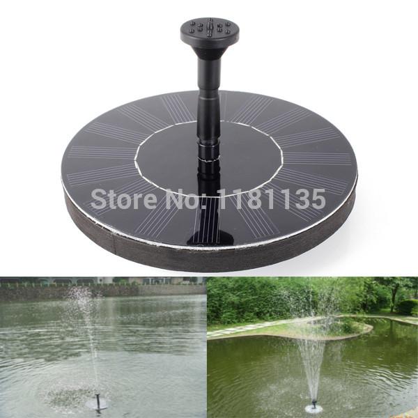 7V Floating Water Pump Solar Panel Garden Plants Watering Power Fountain Pool FREE SHIPPING