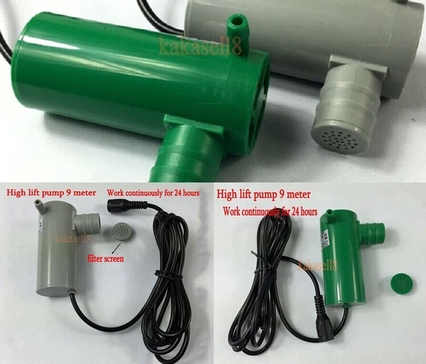 Freeshipping DC 12V 19w submersible water pump High lift 9M 500L/H Wash Bath Fountain For Car