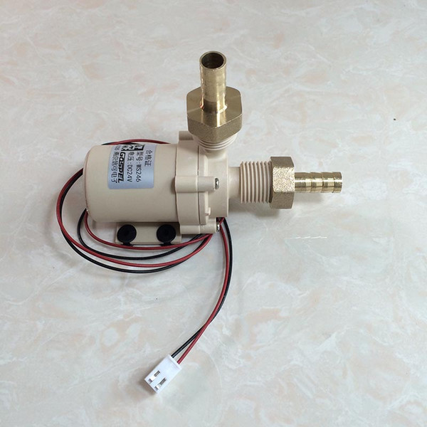 24V brushless DC water pump, heat water circulating booster pump,brew beer pump for heat water.