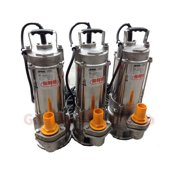 WQD All stainless steel submersible sewage pump dirty water pump