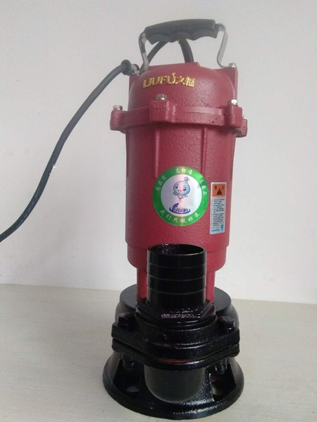 Sewage pump 220V small household pump submersible pump pumping high lift