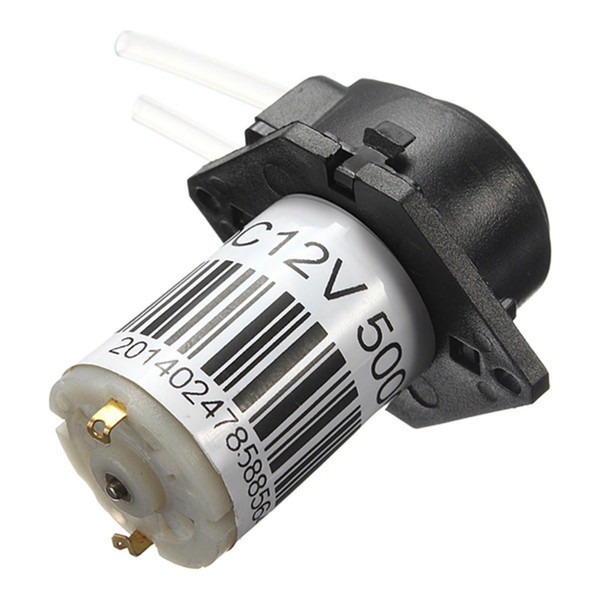 DC6V/12V/24V Micro Peristaltic Pump Free Shipping Black/White Color